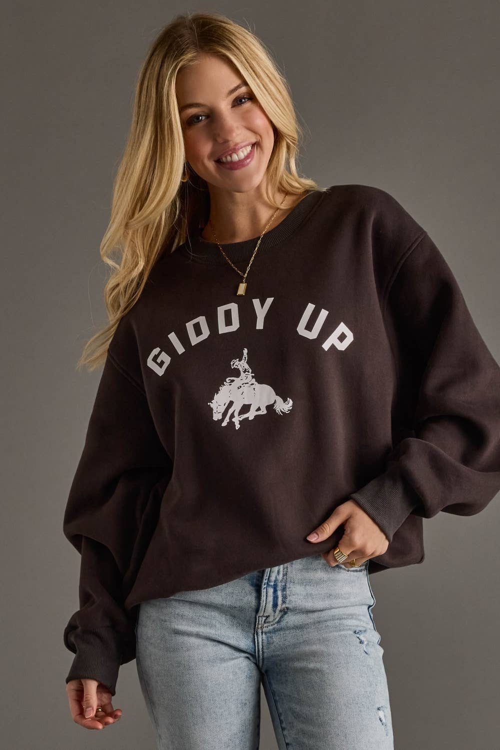 Giddy Up Crewneck