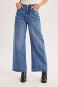 VINTAGE SEAM WIDE LEG DENIM