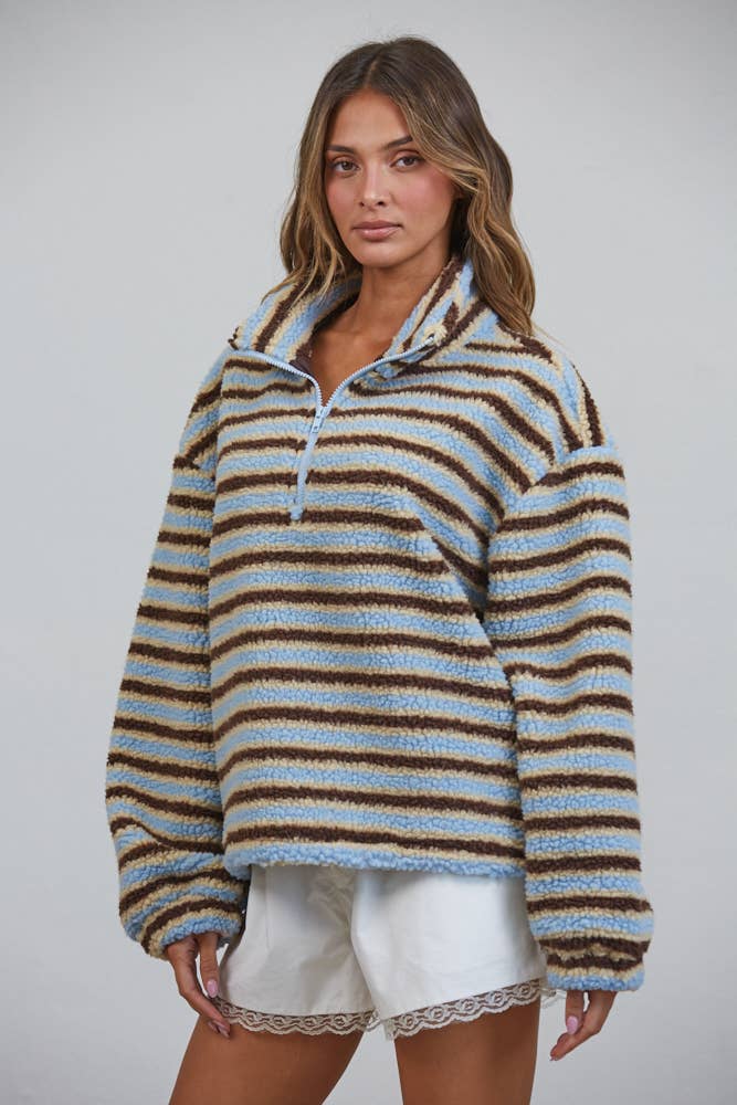 RELAXED SHERPA PULLOVER