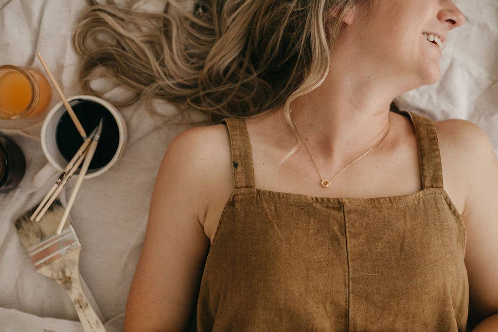 Woven | Christian Necklace | Minimal Jewelry | Colossians