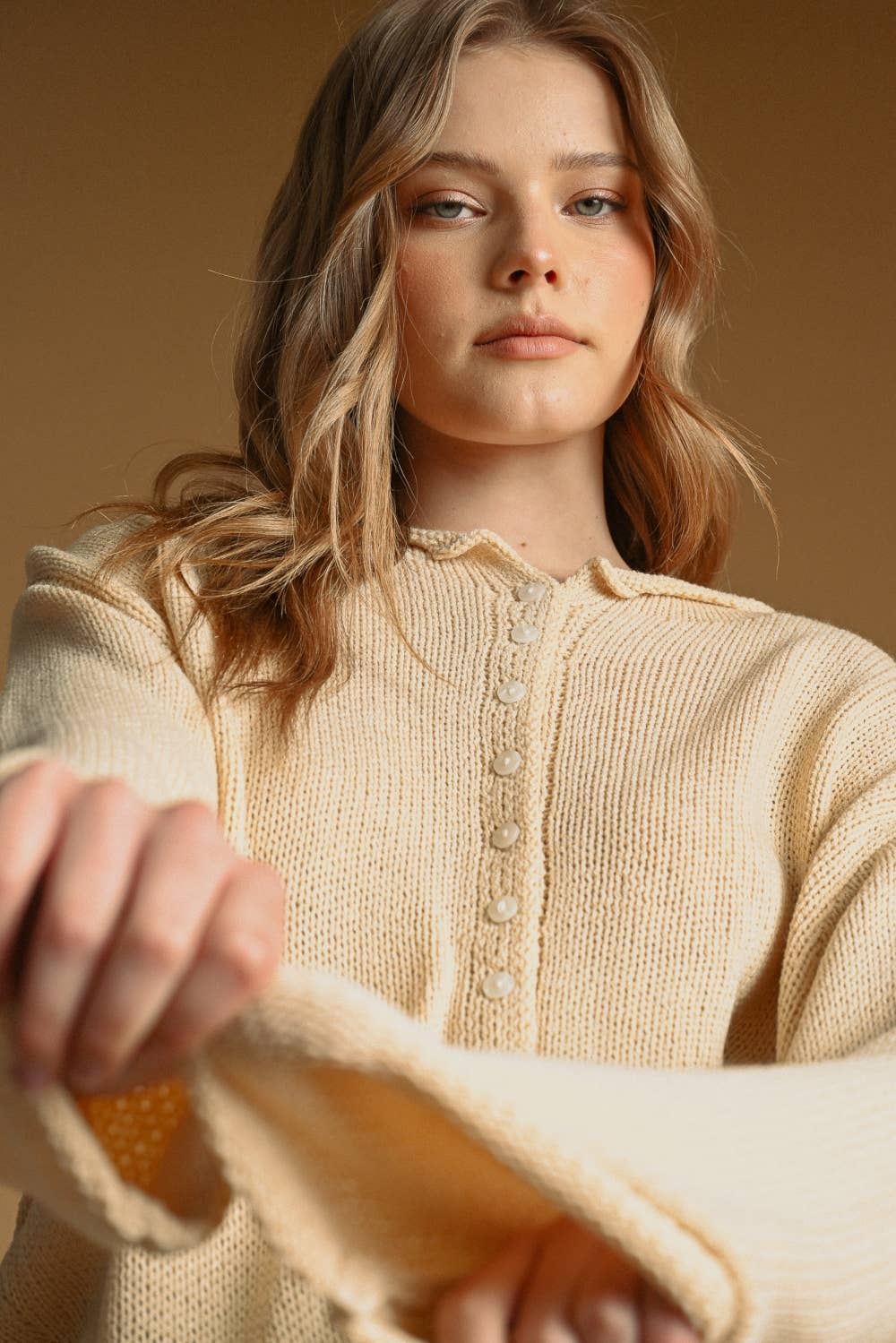 BUTTON FRONT CARDIGAN