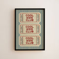 Cool Kids Club Wall Art