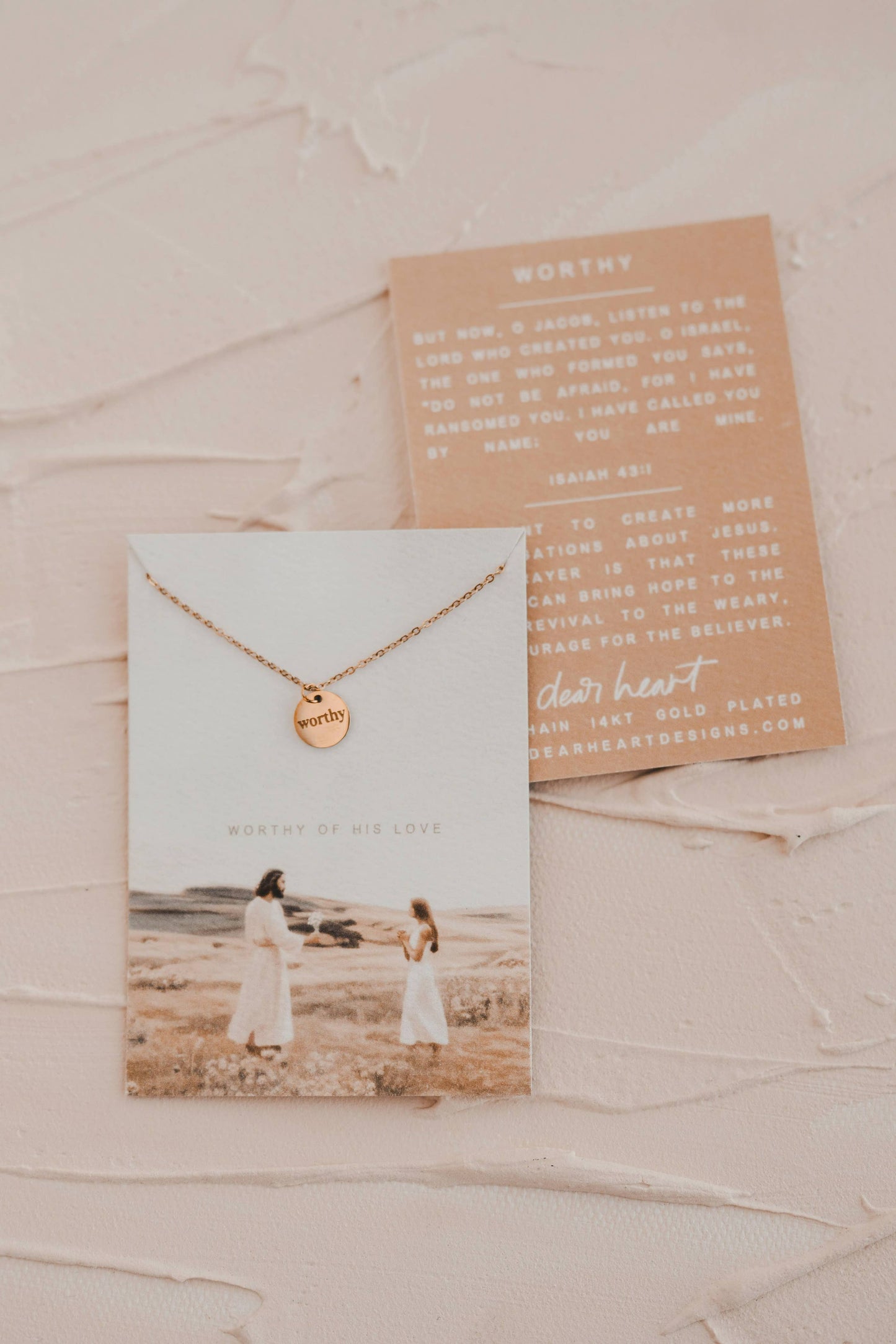 Worthy Disc Necklace | Christian Jewelry