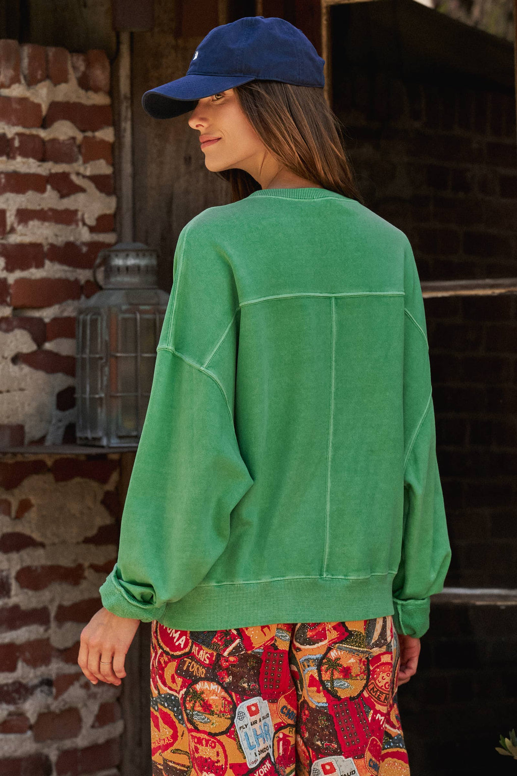 COMFORT WASHED CREW NECK