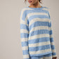 Round Neck Stripe Sweater