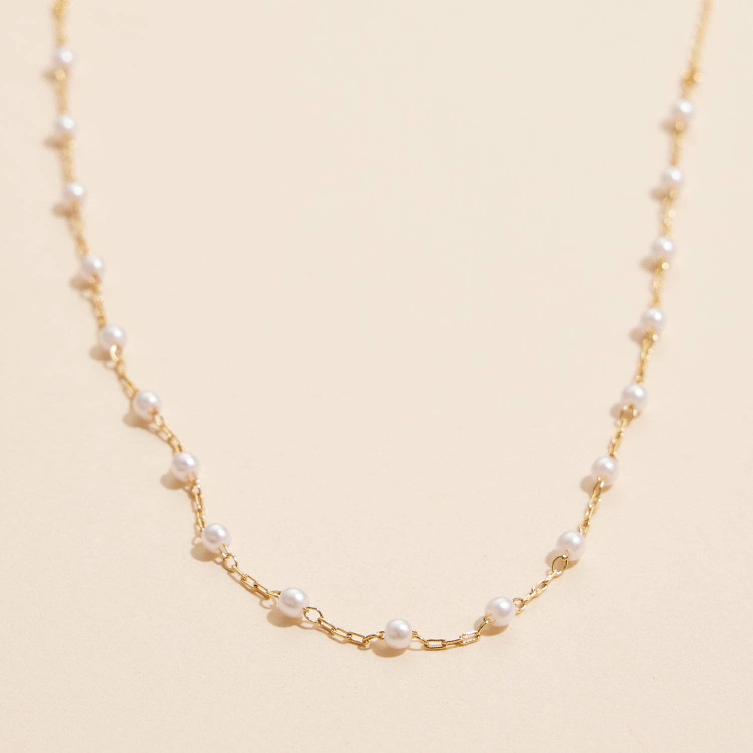 Pearl Link Necklace