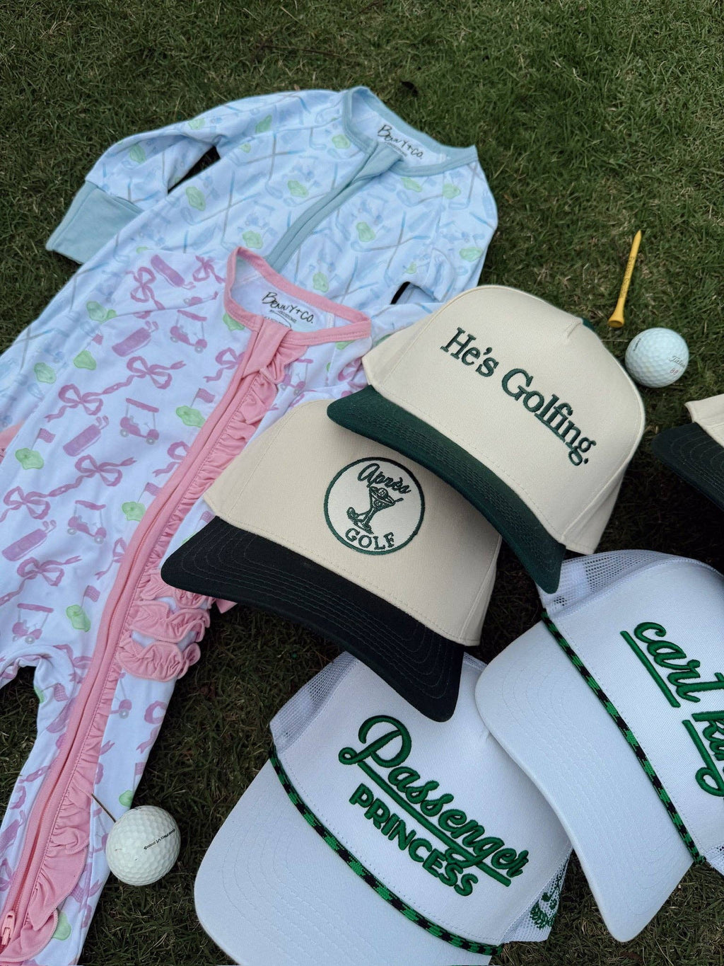 He's Golfing - Trucker Hat