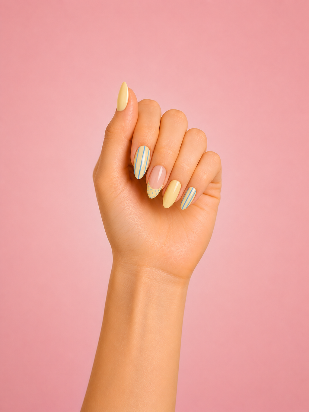 Limoncello Press On Nails