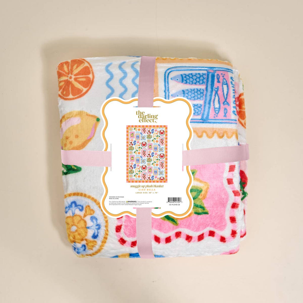 Plush Blanket – Ciao Bella