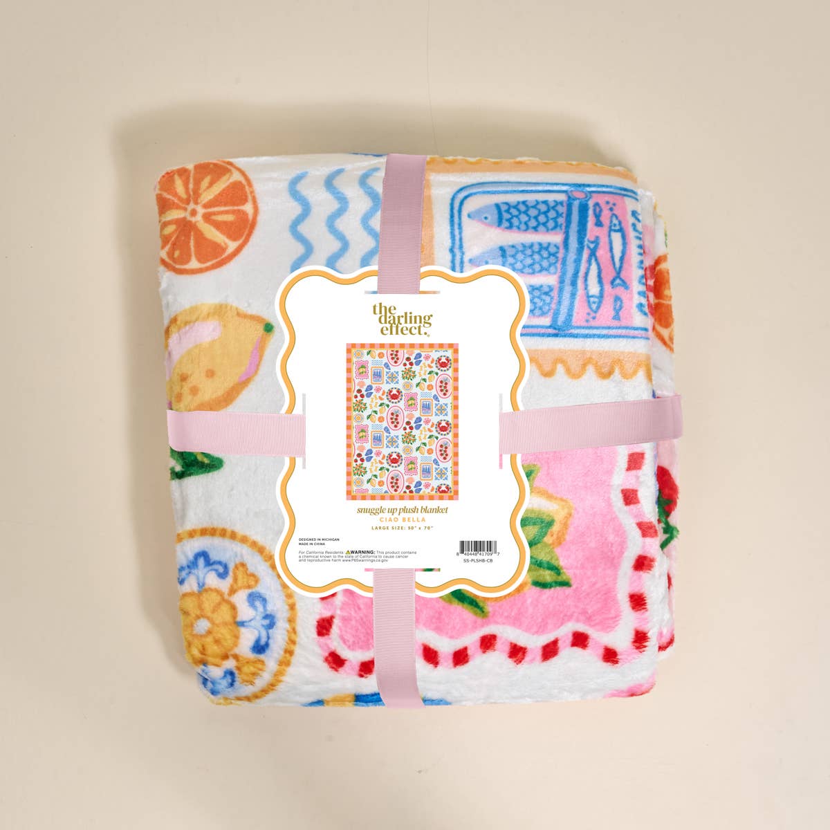 Plush Blanket – Ciao Bella