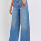 High Rise Wide Leg Denim Jean