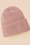 SOFT RIBBED KNIT BEANIE