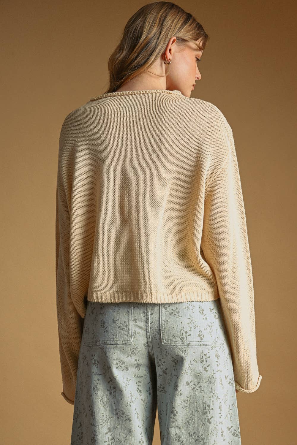 BUTTON FRONT CARDIGAN