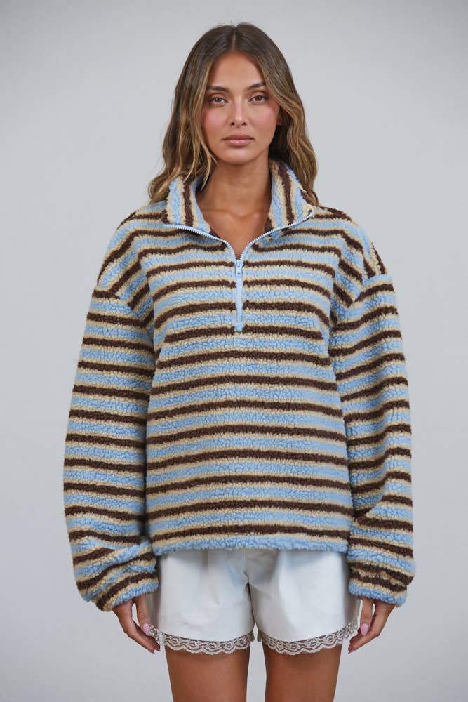 RELAXED SHERPA PULLOVER