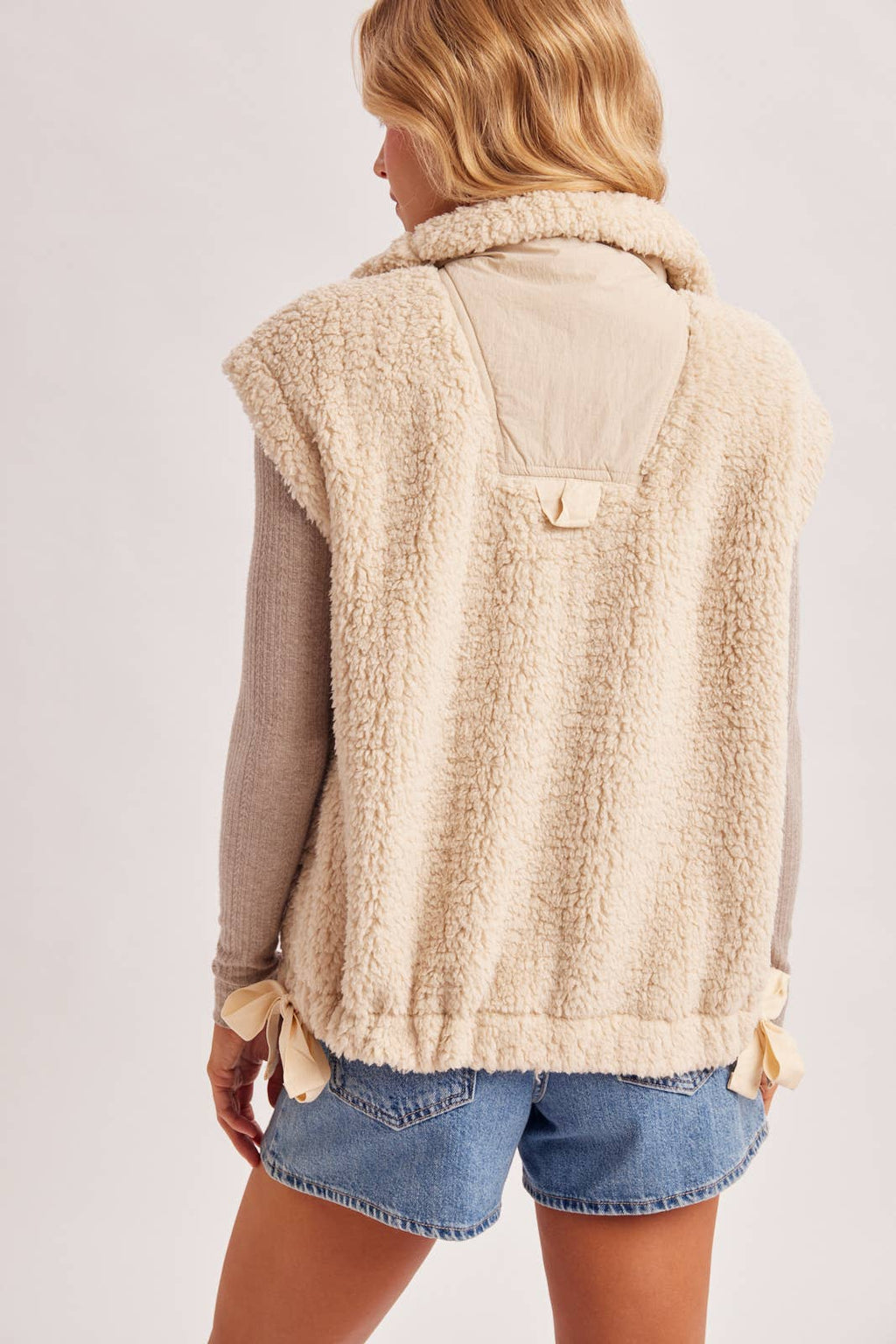 FLEECE SHERPA VEST
