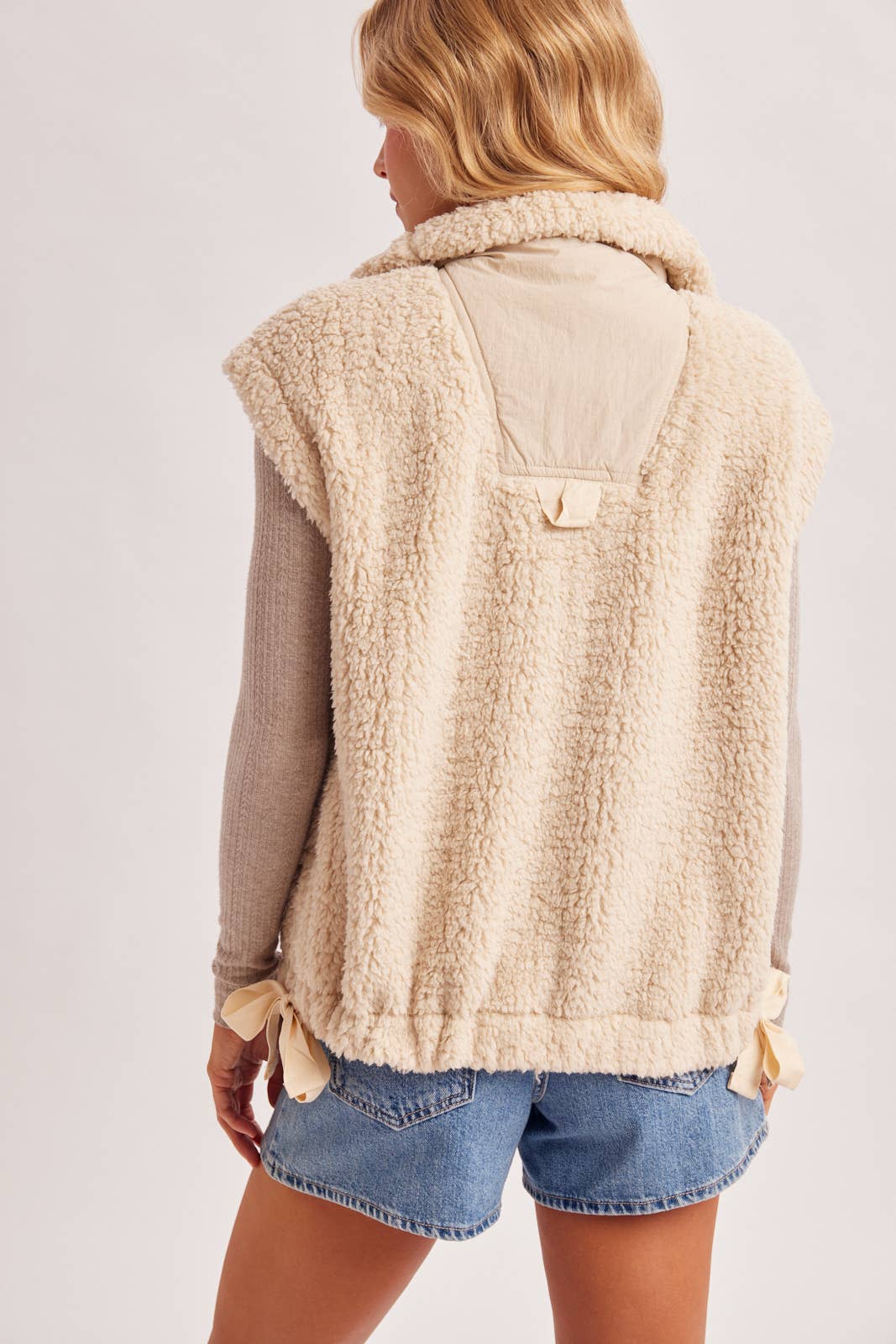 FLEECE SHERPA VEST