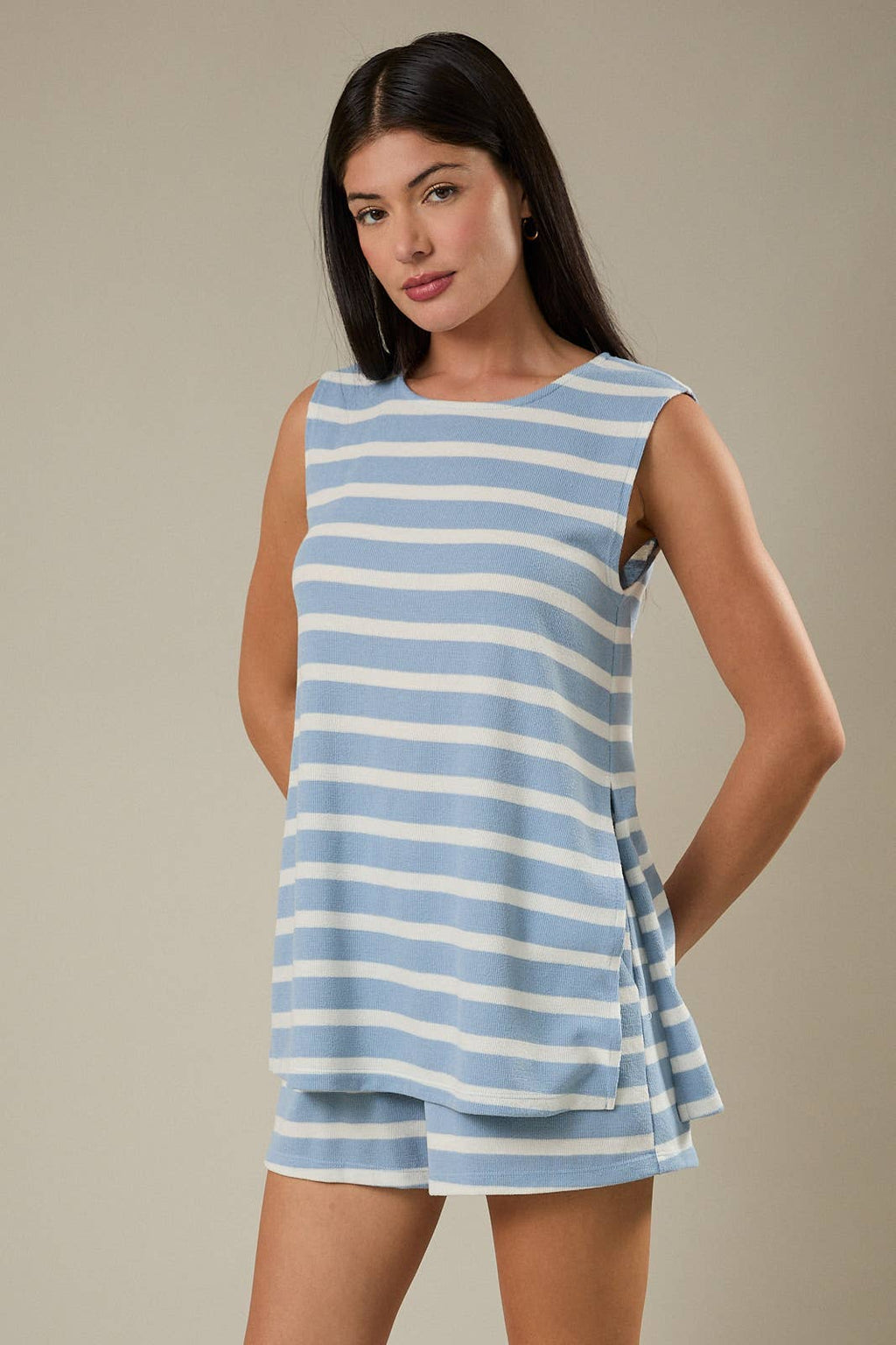 STRIPED TUNIC BOTTOMS