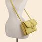 Straw Flap Crossbody Bag