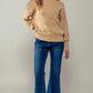 Valley Ribbed Knit Mock Neck Sweater