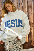 JESUS/GOD IS GOOD Reversible Sweatshirt