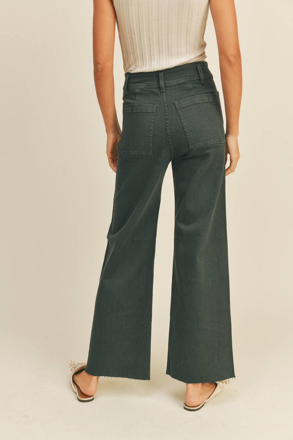 Mimi Straight Wide Leg Pants