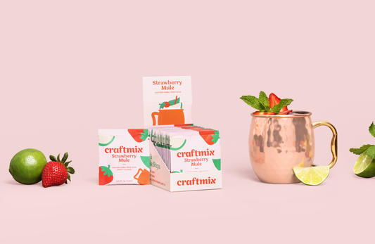 Strawberry Mule Cocktail