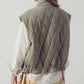 Vintage Washed Quilted Vest