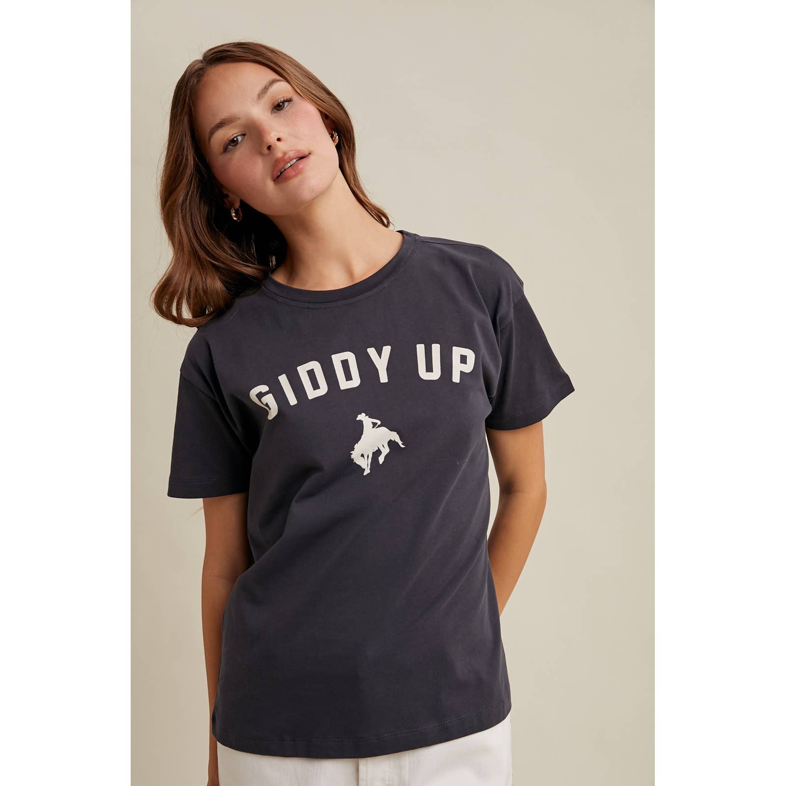 GIDDY UP GRAPHIC TEE