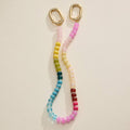 Colorful Beaded Bag Charm