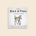 Black and White Contrast Folding Book