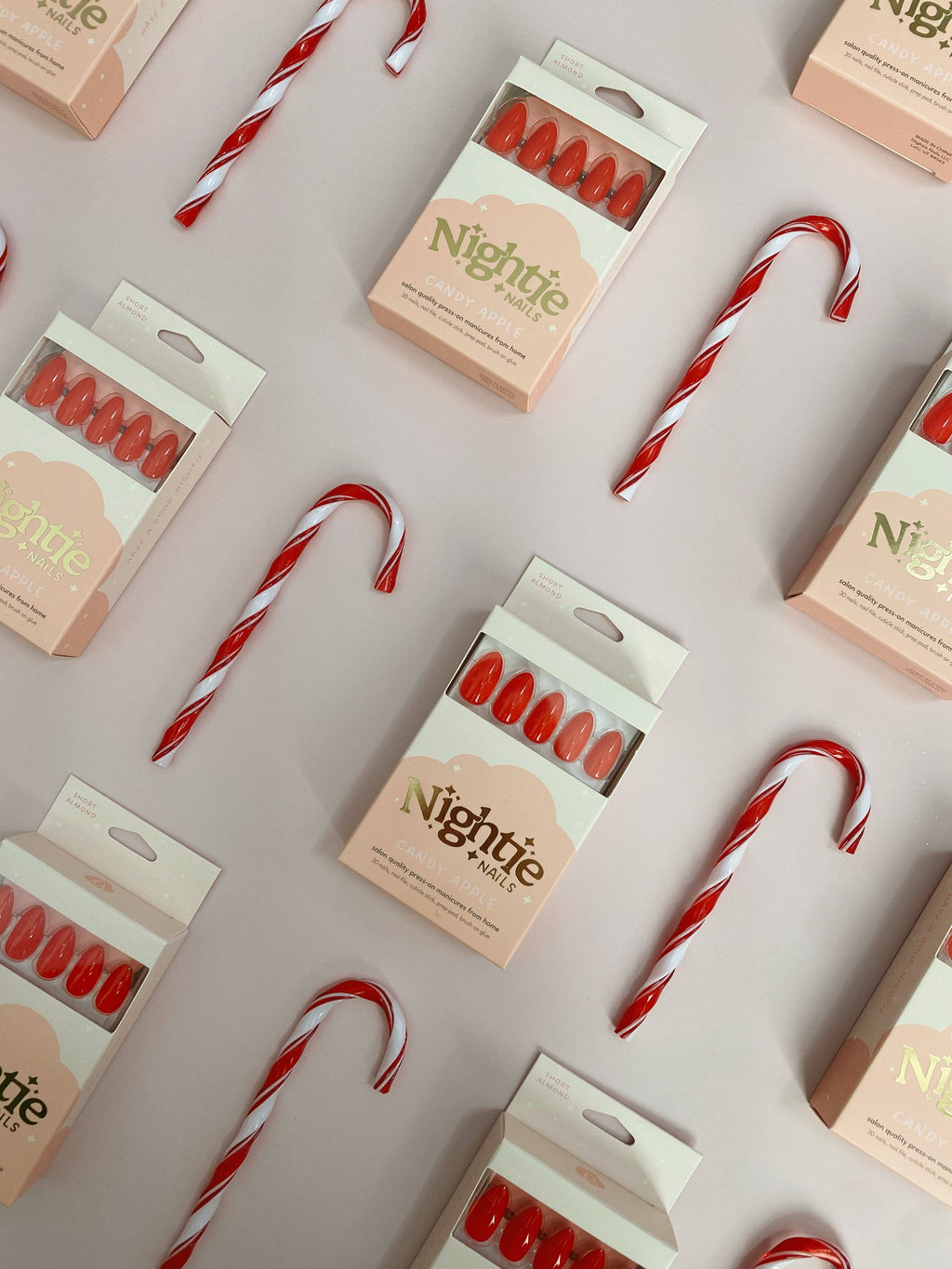 Candy Apple Press On Nails