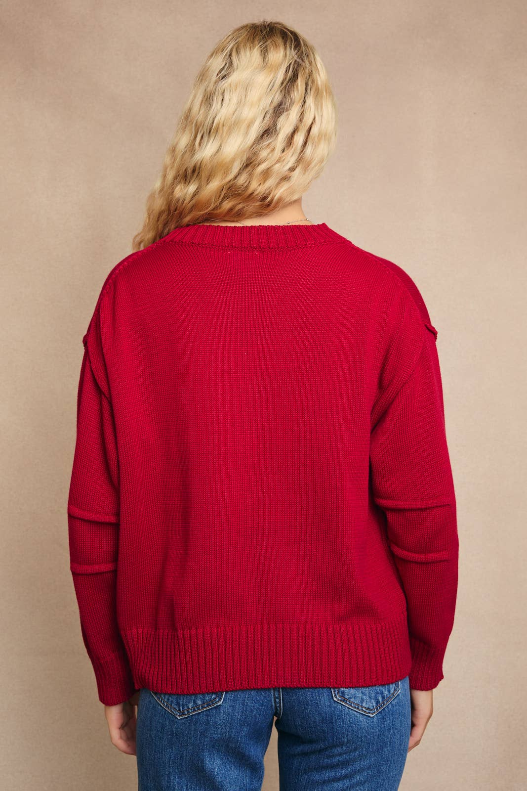 Ruby Sweater Pleated Sleeve