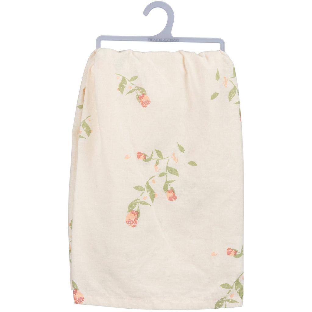 My Mother Was Right Floral Kitchen Towel