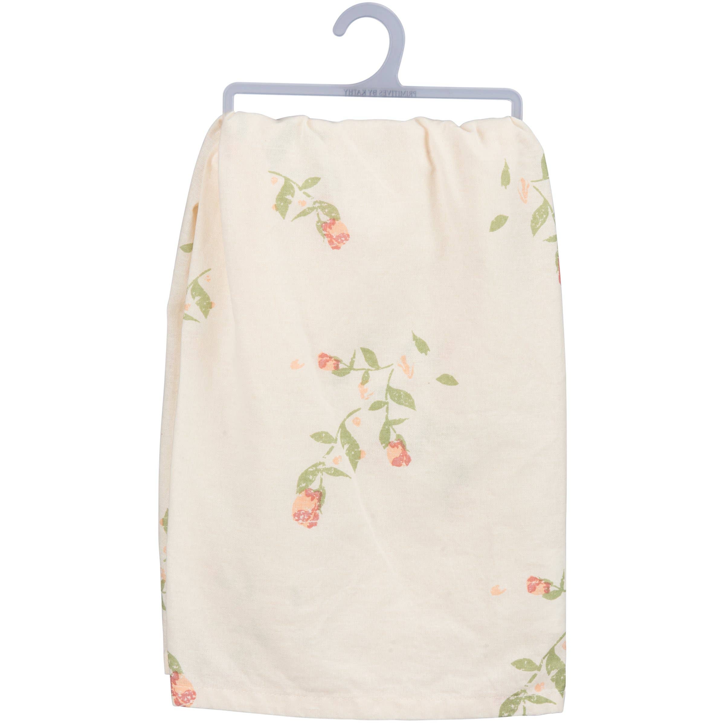 My Mother Was Right Floral Kitchen Towel