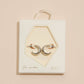 Northern Stars 18K Gold Dip Hoop Earrings