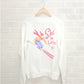 Ski Ya Later White Sweatshirt