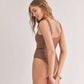 Mocha Sun Bath Swimmie/Bodysuit
