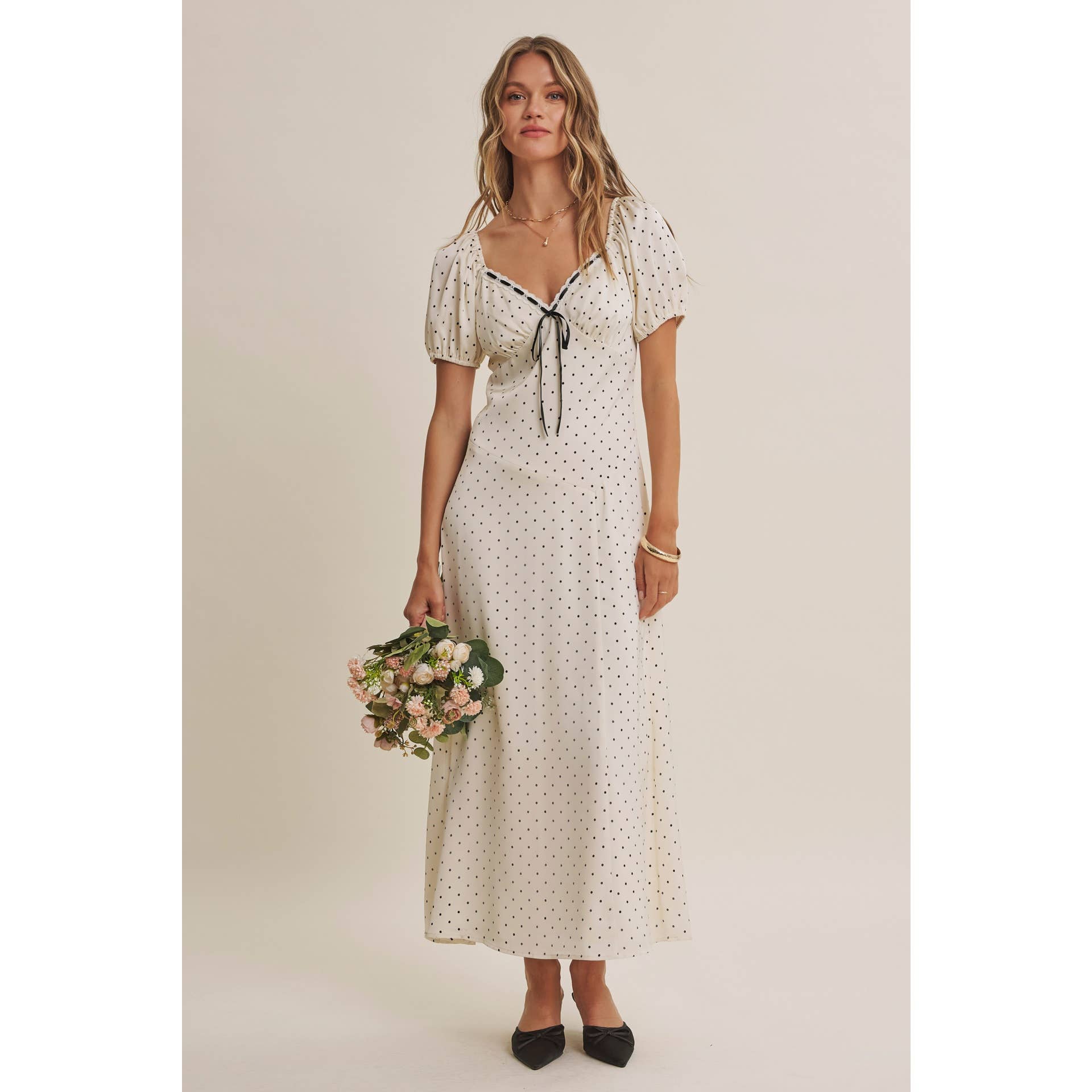 VINTAGE POLKA DOT MAXI