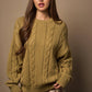 Oversized Cable Sweater