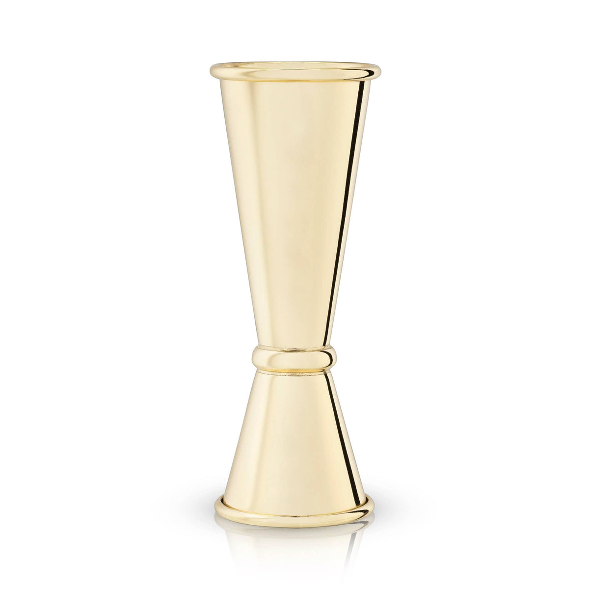 Belmont Large Gold Plated Jigger