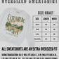 Lake Daze, Summer Oversized 90's Sustainable Sweatshirt