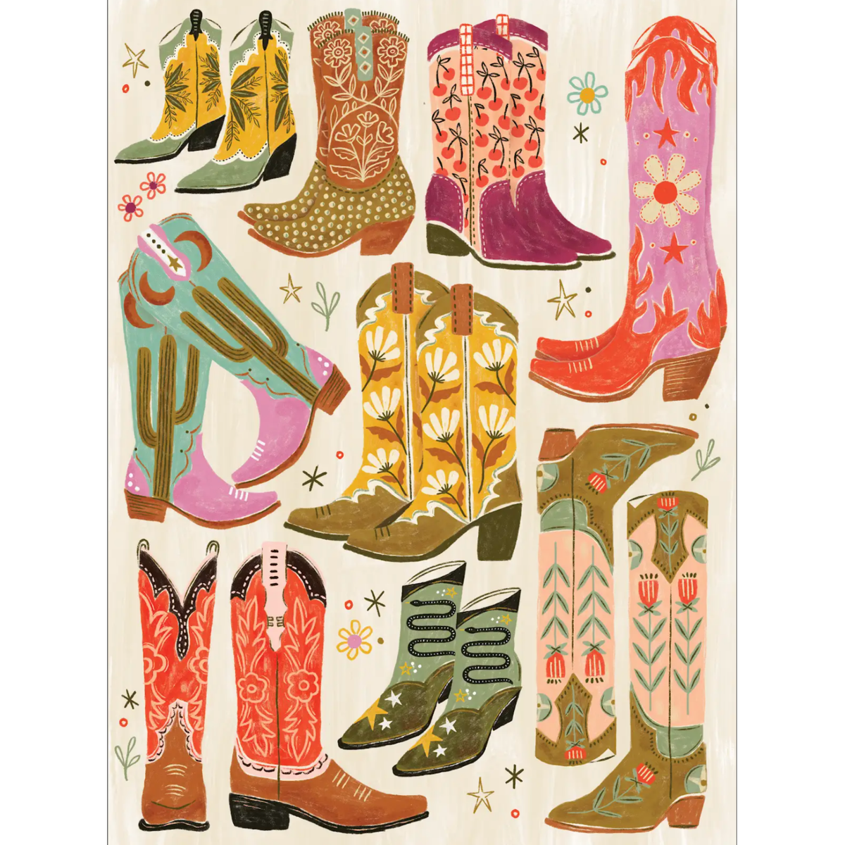 Boot Scootin' Boogie! 1000 Piece Puzzle