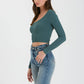 SCOOP NECK CROP TOP