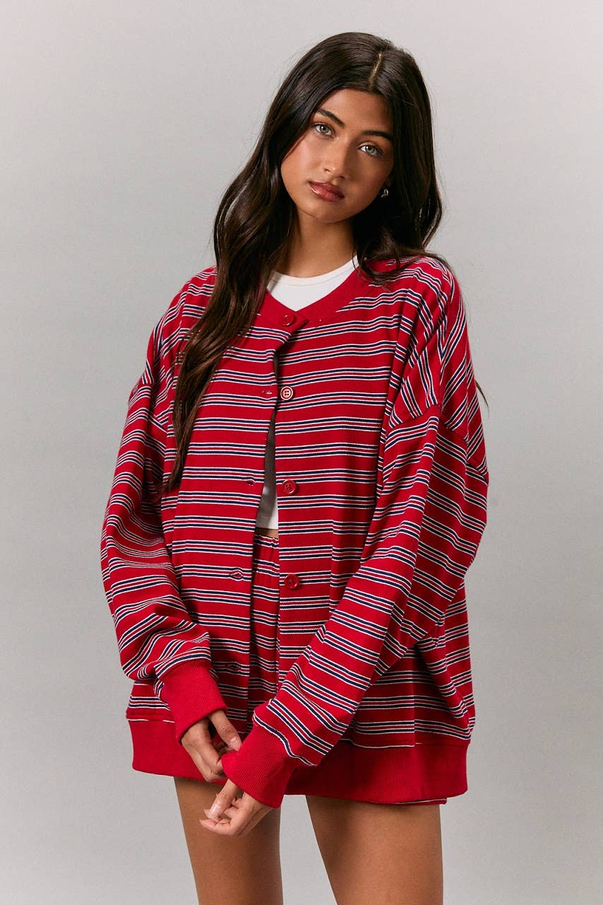TERRY BUTTON DOWN -- COMING SOON!!