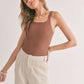 Mocha Sun Bath Swimmie/Bodysuit