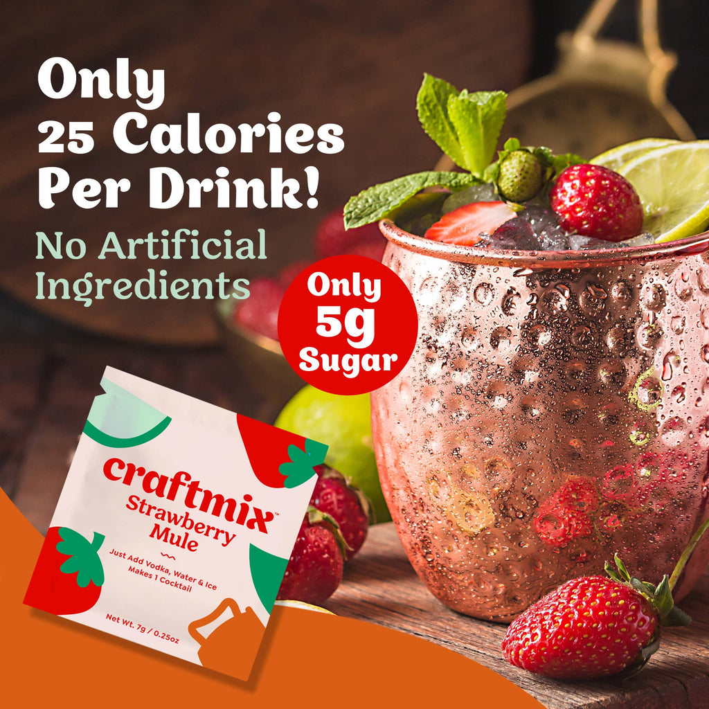 Strawberry Mule Cocktail