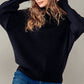 Valley Ribbed Knit Mock Neck Sweater