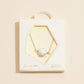 Coin Pearl Pendant 18K Gold Dipped Necklace