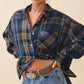 Kambrie Plaid Flannel Shirt