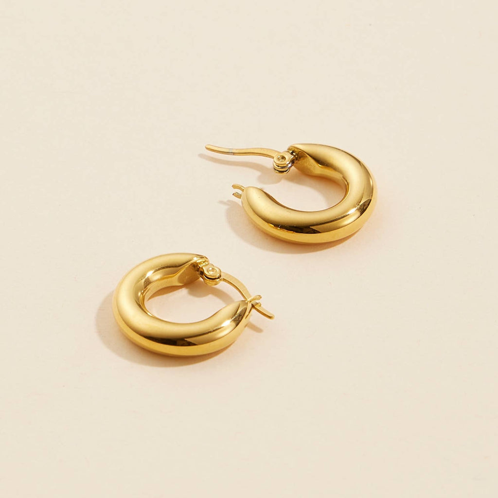 Gold Hoop Earrings